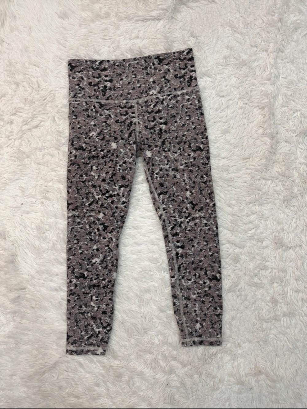 Athleta grey printed leggings small